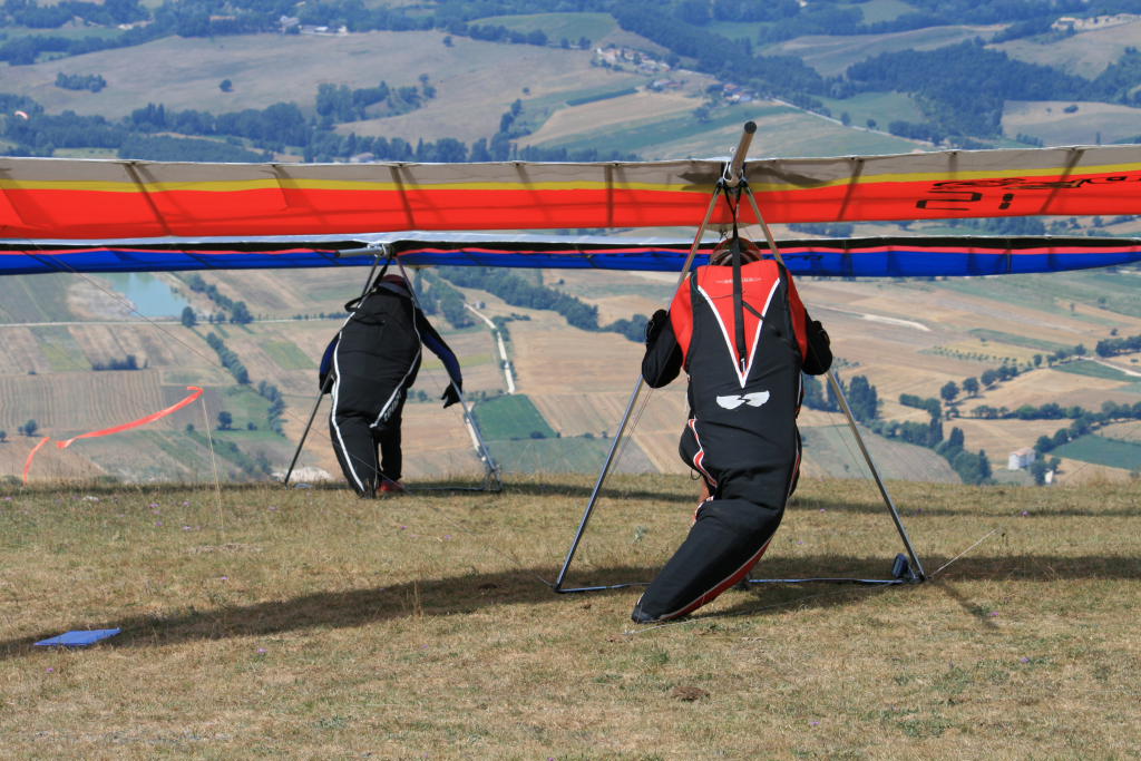 L'attesa prima del Volo Libero