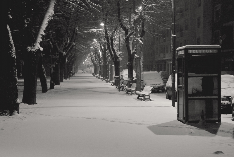 snow chronicles: il viale e la cabina