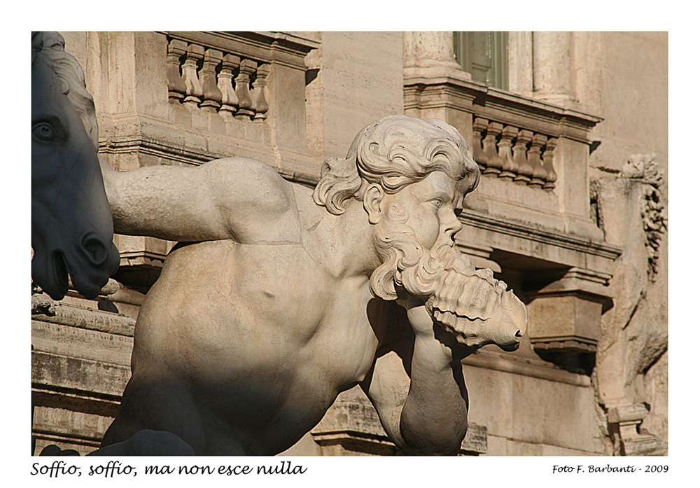 Soffio, soffio... ma non esce nulla!