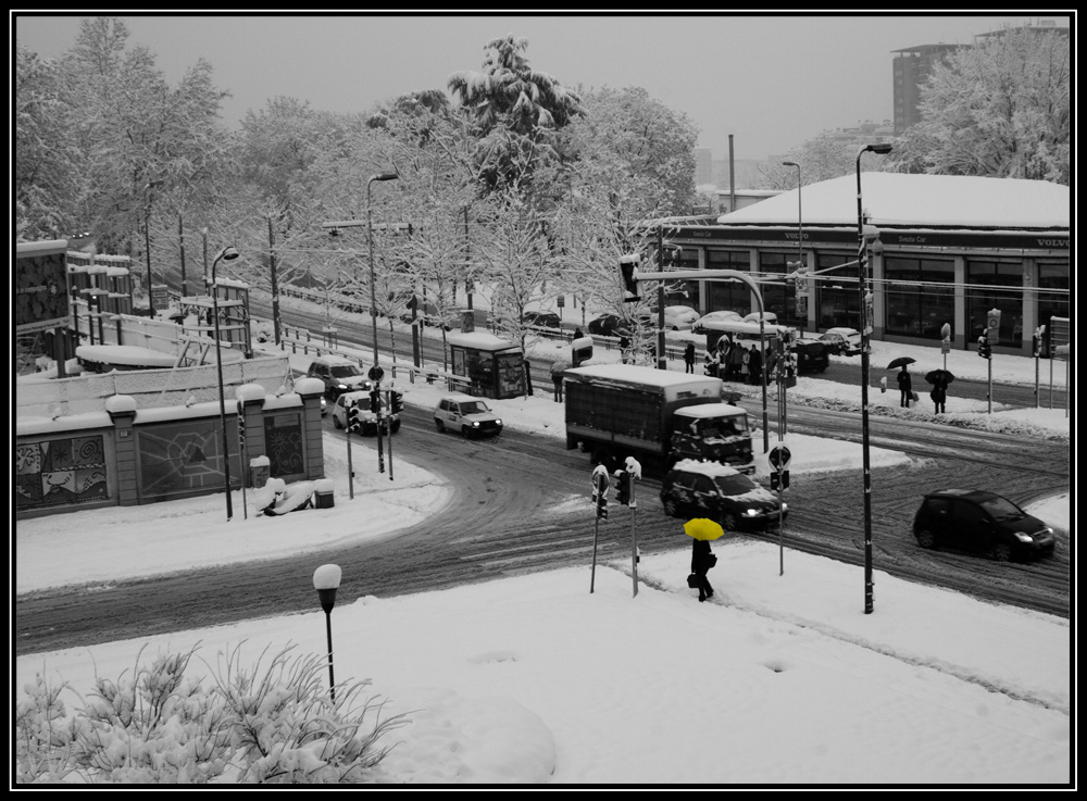 La Neve e l'Ombrello Giallo #3