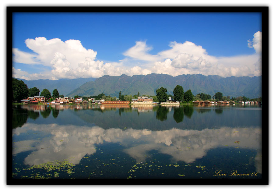 Il lago Dahl - Srinagar (Kashmir)