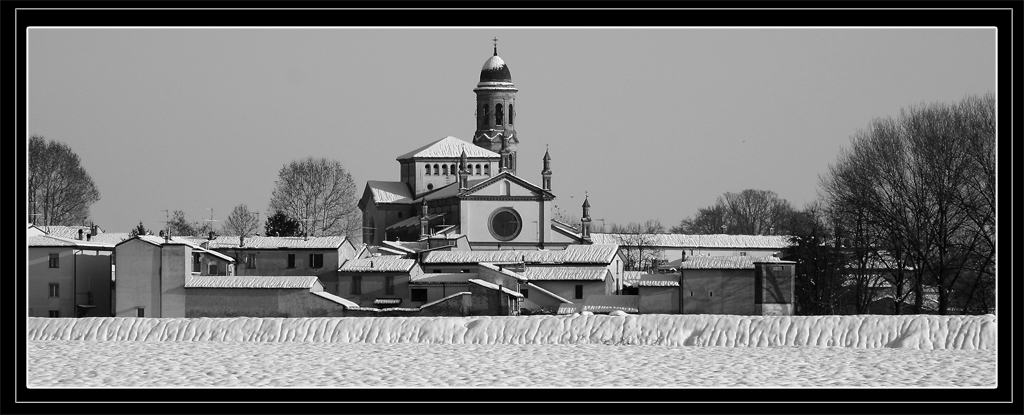 Nevicata d'altri tempi.