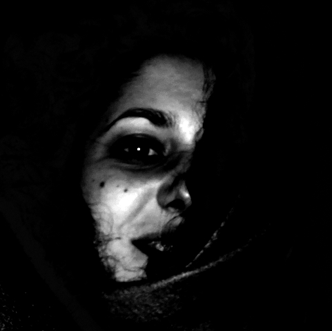 ritratto in bianco e nero