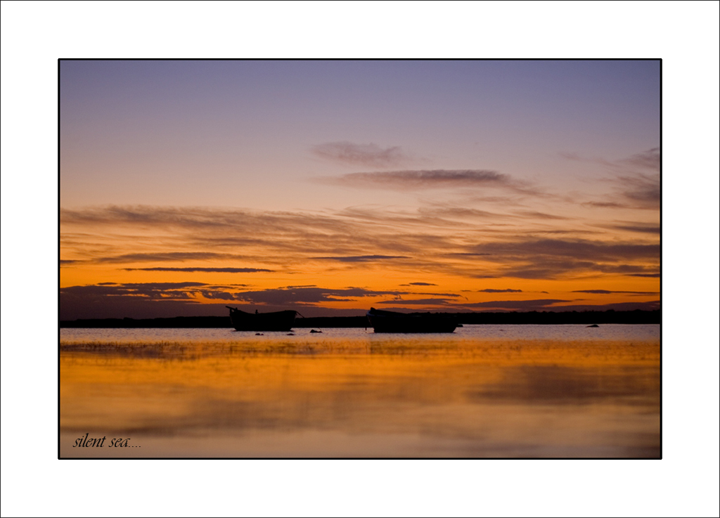 silent sea....