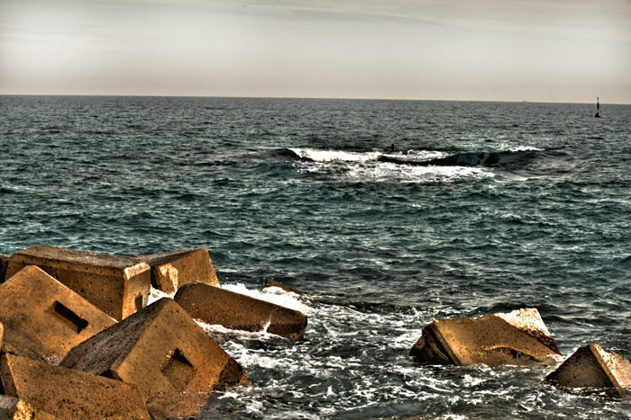guardando il mare Hdr