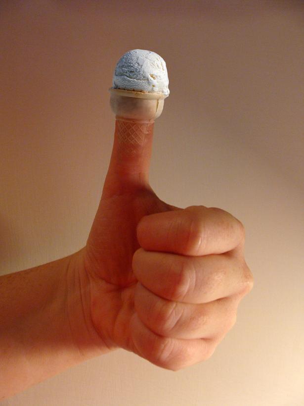 Ho il dito gelato