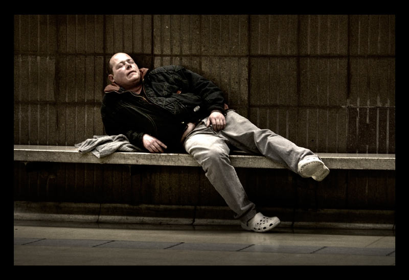 5.00 AM Parada Metro Barcelona