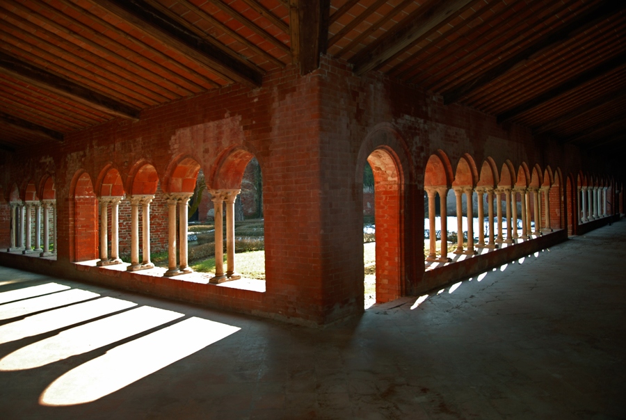 abbazia di Staffarda : il Chiostro