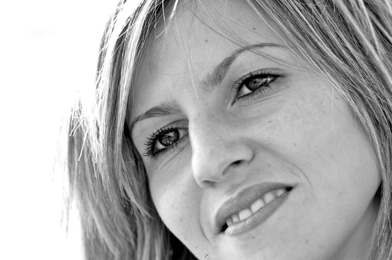 Nei suoi occhi...il mare B/N