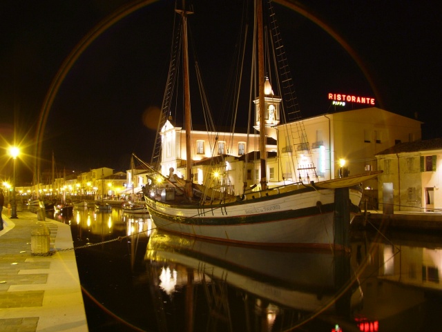 Cesenatico - Il canale di sera
