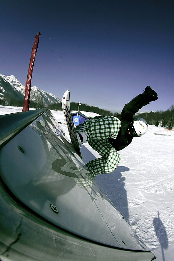 stefy...il suo primo wallride