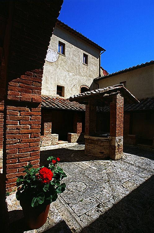 Chiostro del convento dei Cappuccini di Montepulciano