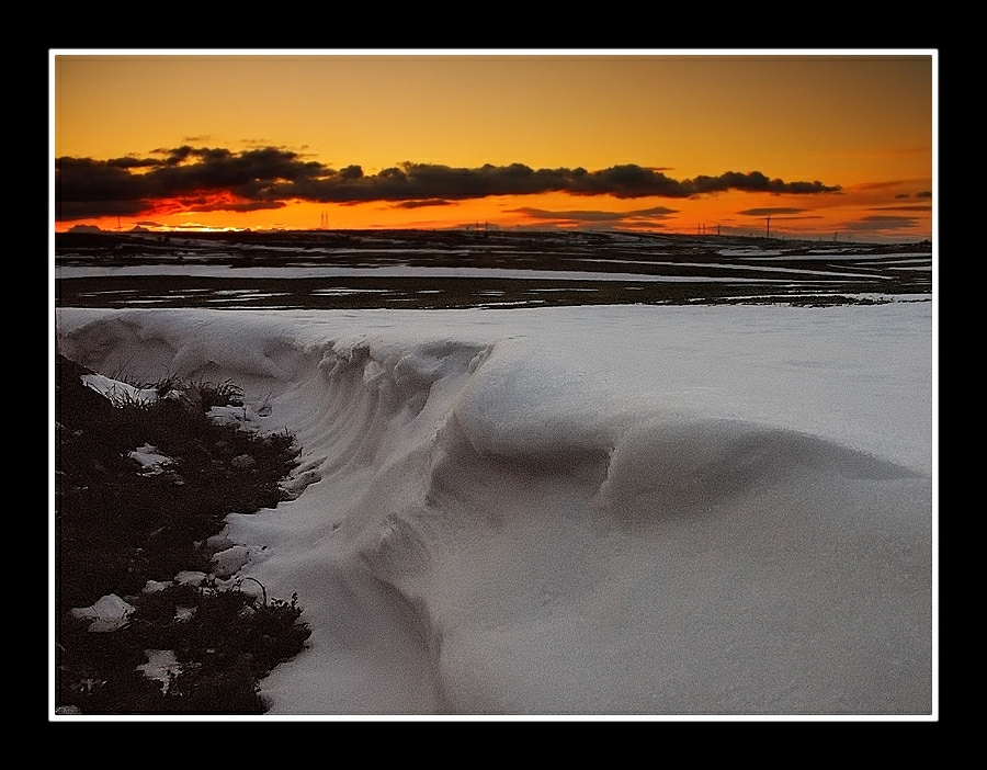 ...UN FREDDO TRAMONTO...