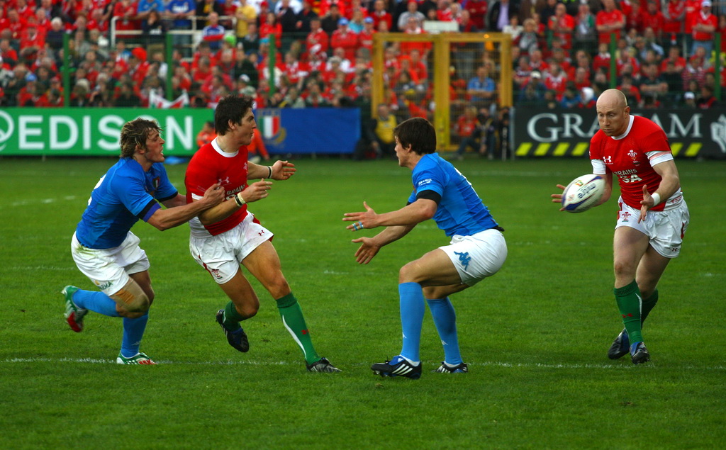 pochi secondi prima!! (italia /galles 6 nazioni)