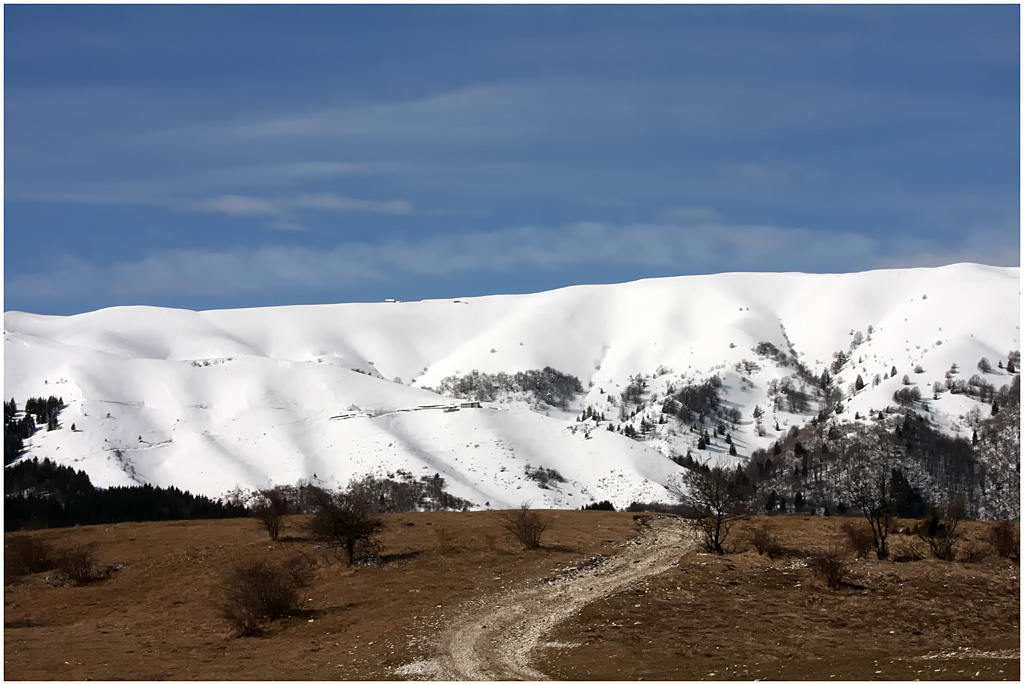 il Grappa visto dal M. Tomba
