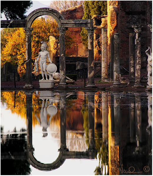 Simmetrie a Villa Adriana