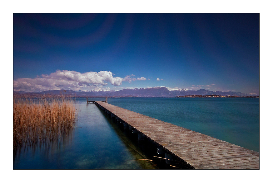 To direct the look toward.....