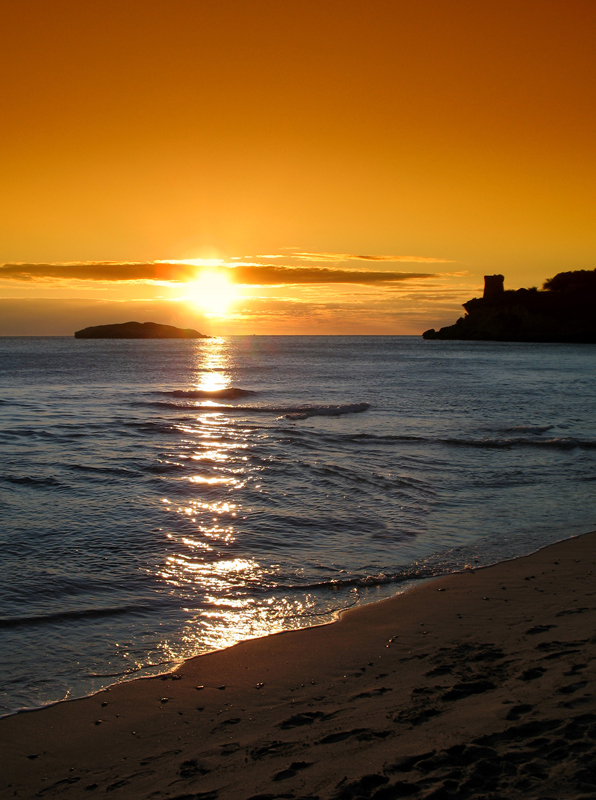 ...ultimi tramonti invernali!!!
