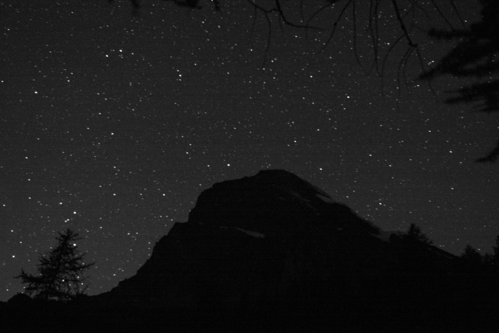 Monte Leone di notte