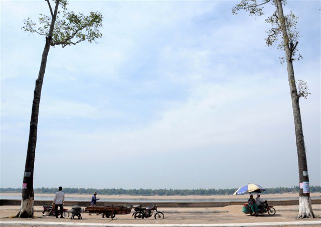 vita sul Mekong river (Cambogia)