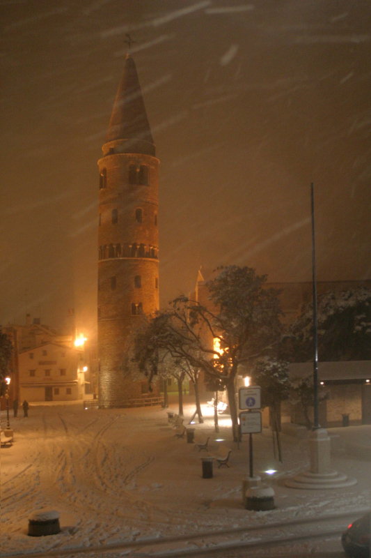 CAORLE CON NEVE