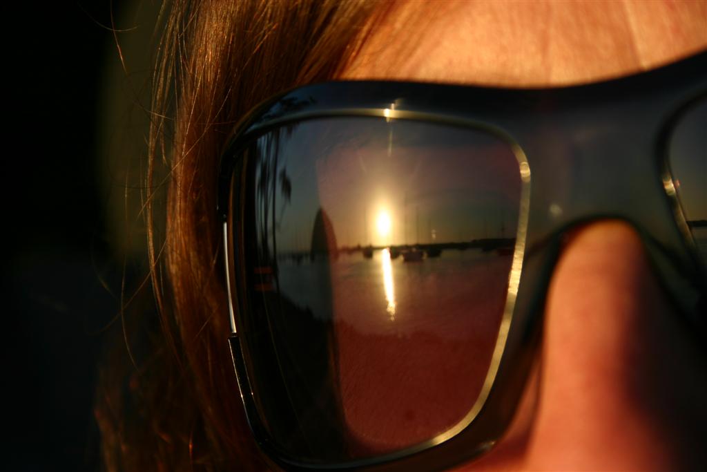 tramonto visto da...