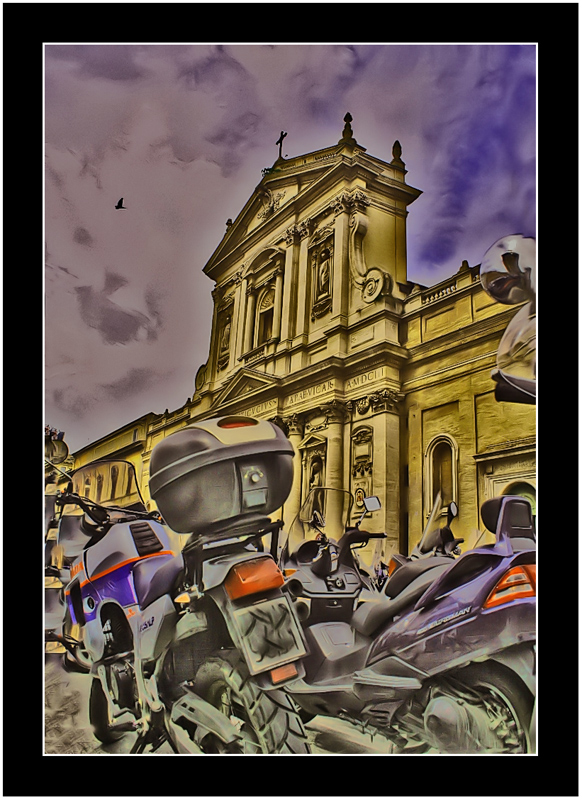 Roma - moto e religione