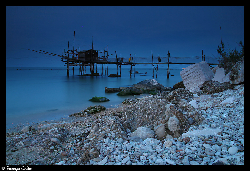 Il trabocco di notte