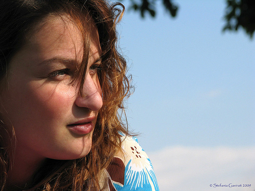 Due protagonisti: Lei e il vento