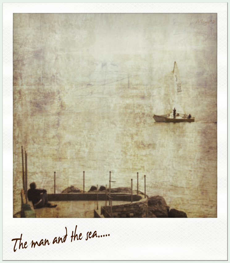 The man... the sea...