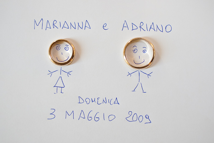 Marianna e Adriano sposi