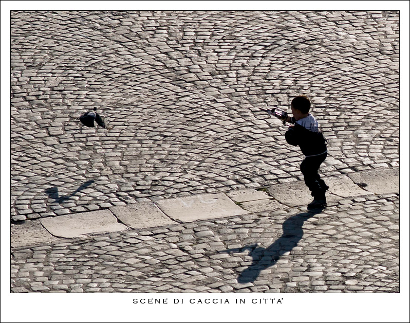 Scene di caccia in citt�