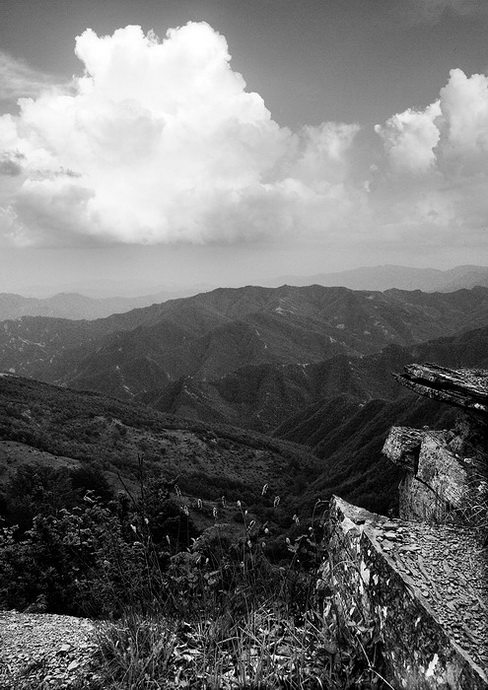 Sopra il passo della Braccina