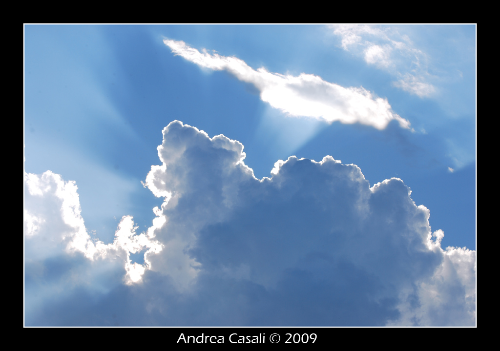 God behind the cloud