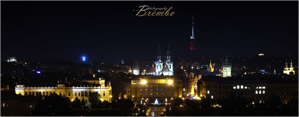 Prague by night...