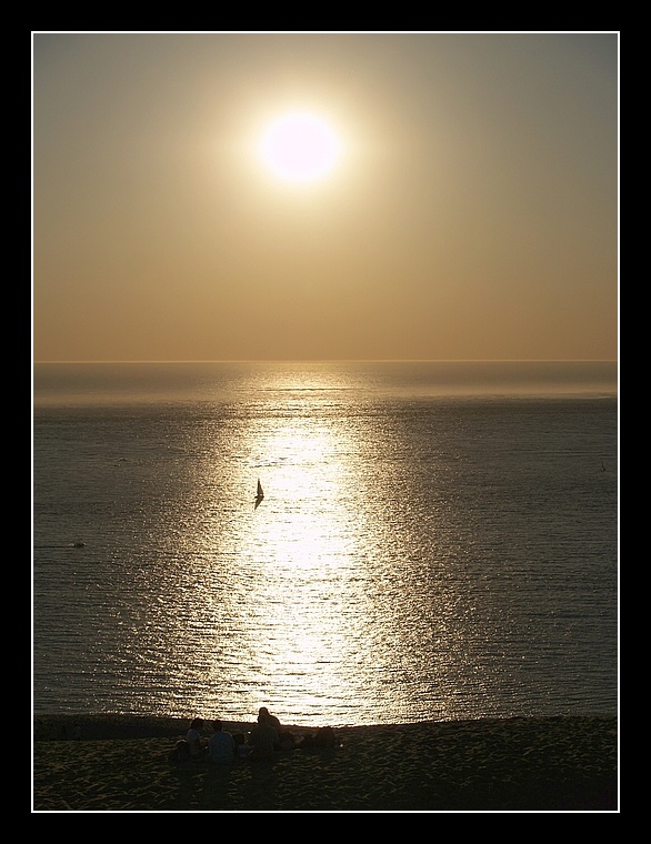 tramonto sul Bacino di Arcachon - Bordeaux
