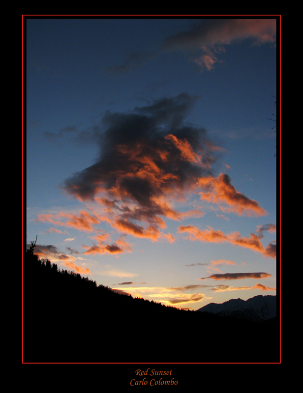Red sunset