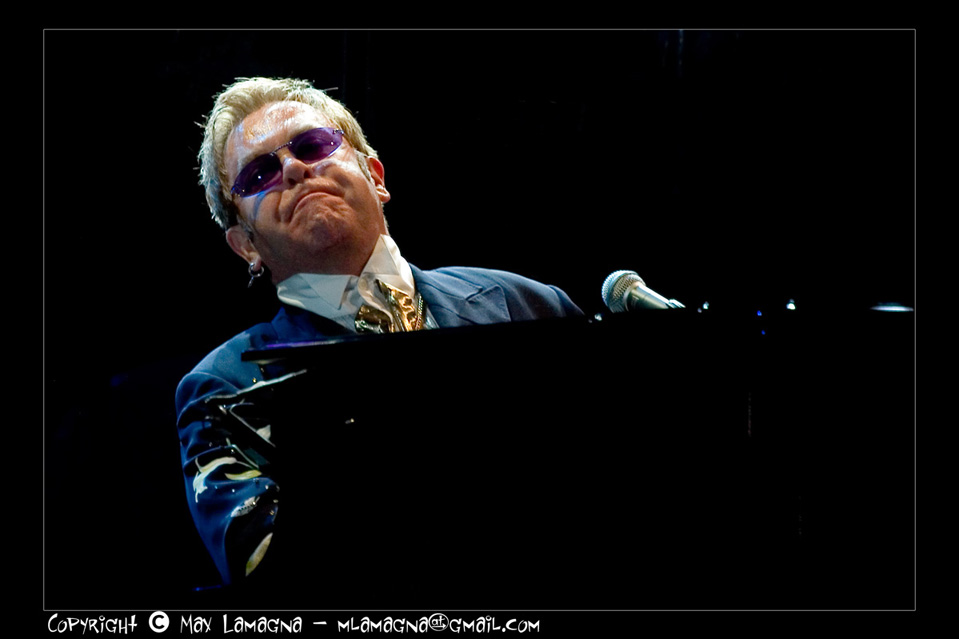 Elton John al Colosseo