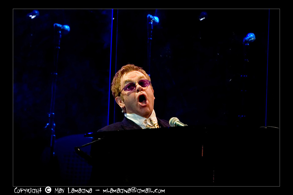 Elton John al Colosseo