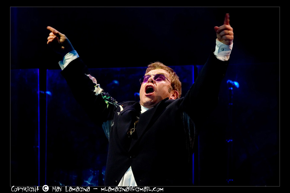 Elton John al Colosseo