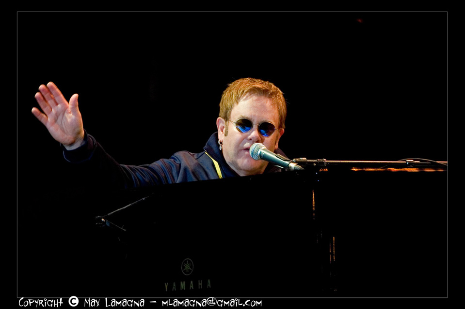 Elton John al Colosseo