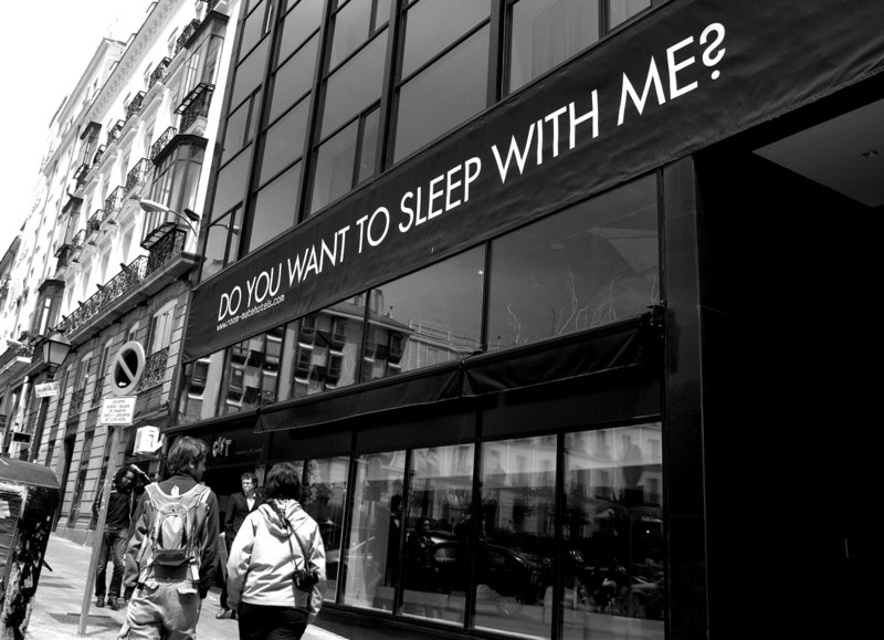 do you want to sleep with me?