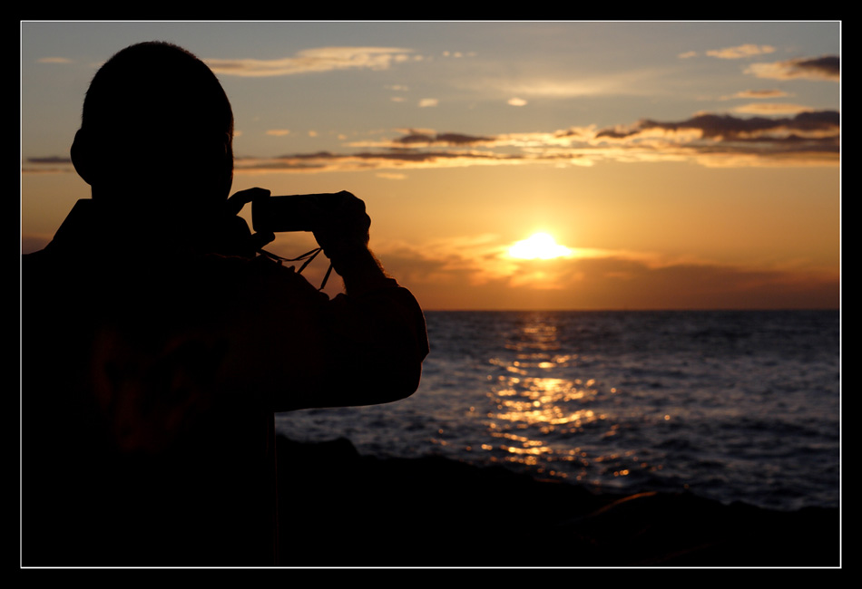 Fotografando il tramonto