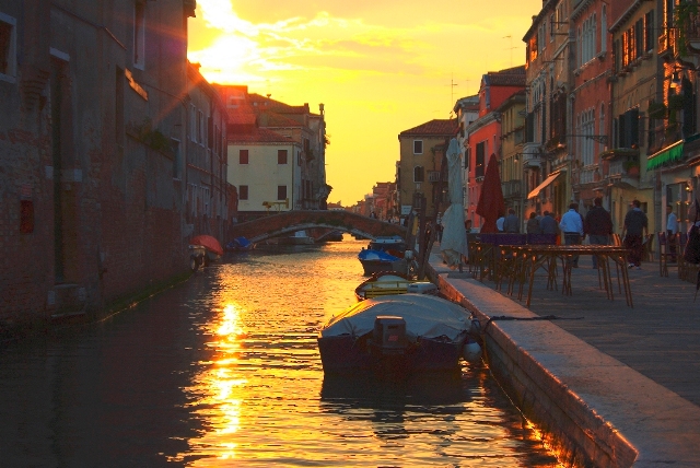 tramonto veneziano