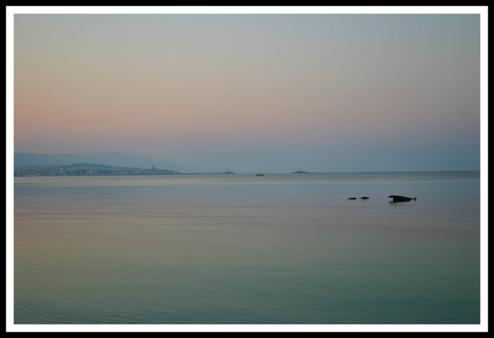 Lido di Alghero all'alba V.2