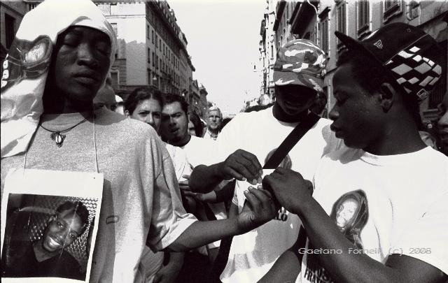 Milano, Contro il razzismo, 20.09.2008