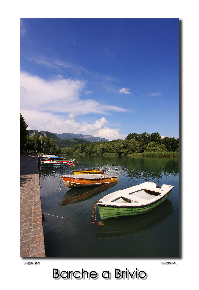Barche a Brivio