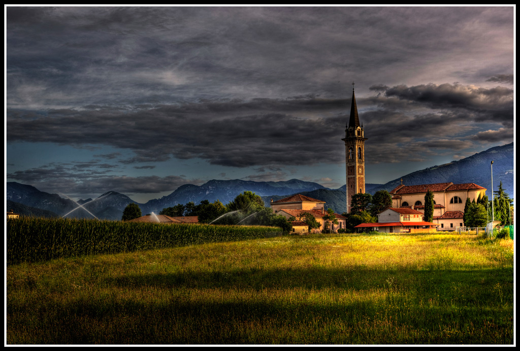..  dalla finestra di casa mia ..