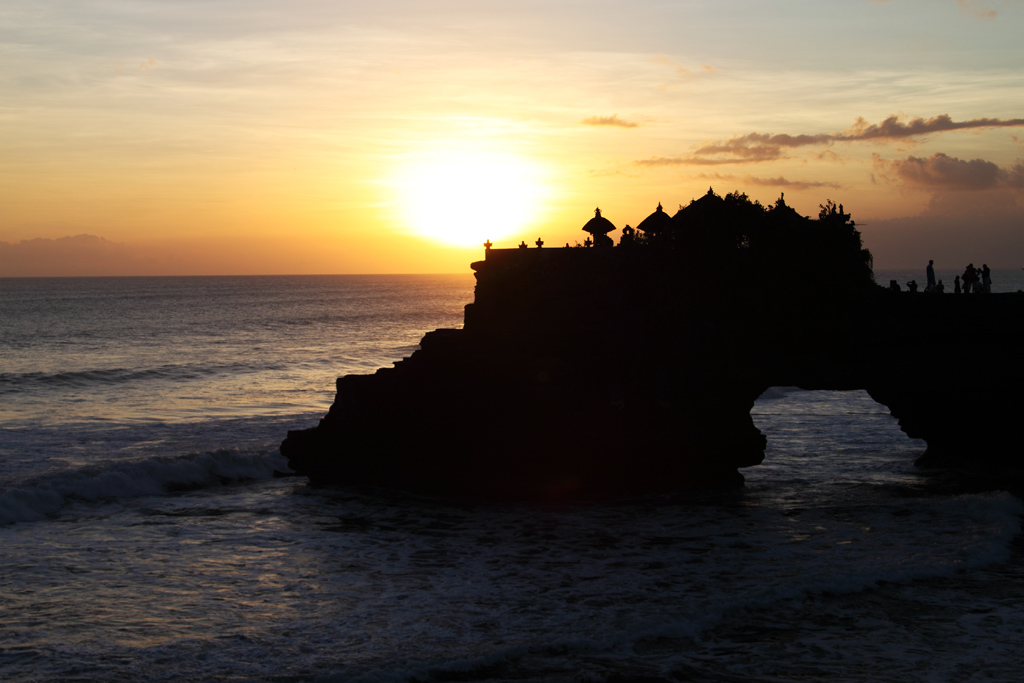Sunset at the Temple