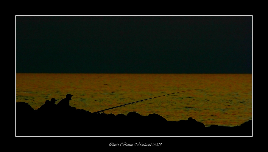 La paziente attesa del pescatore